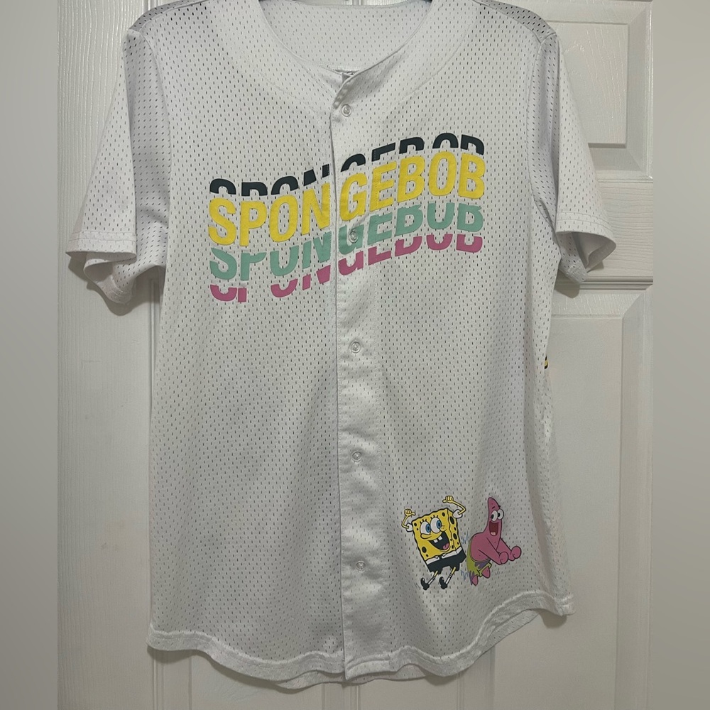Men’s SpongeBob Jersey Shirt